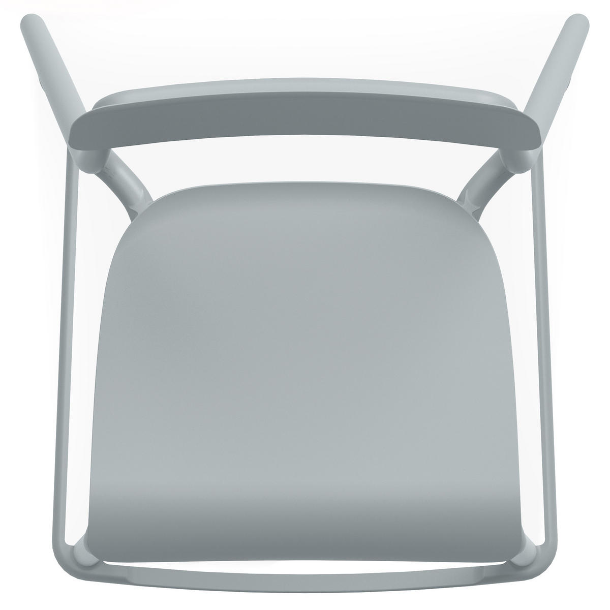 GARTENHOCKER GALIO, 2-er Set - Grau, Kunststoff (52/98.5/54.5cm) - KONSIMO®