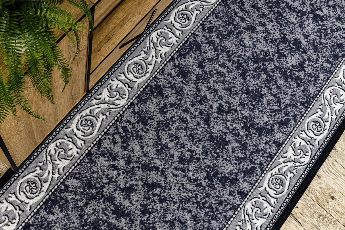 LÄUFER Antirutsch ROMANTIC 90/160 cm - Grau, Textil (90/160cm) - rugsX