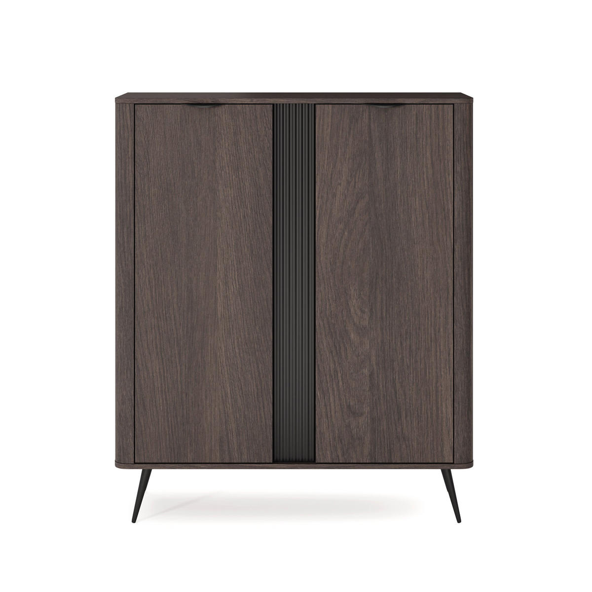 KOMMODE Velia - Braun, Holzwerkstoff (113.2/134.2/38cm) - Pillovely