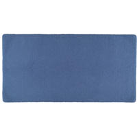 BADTEPPICHE SQUARE AQUA - 78 - Blau, Textil (80/160cm) - Rhomtuft
