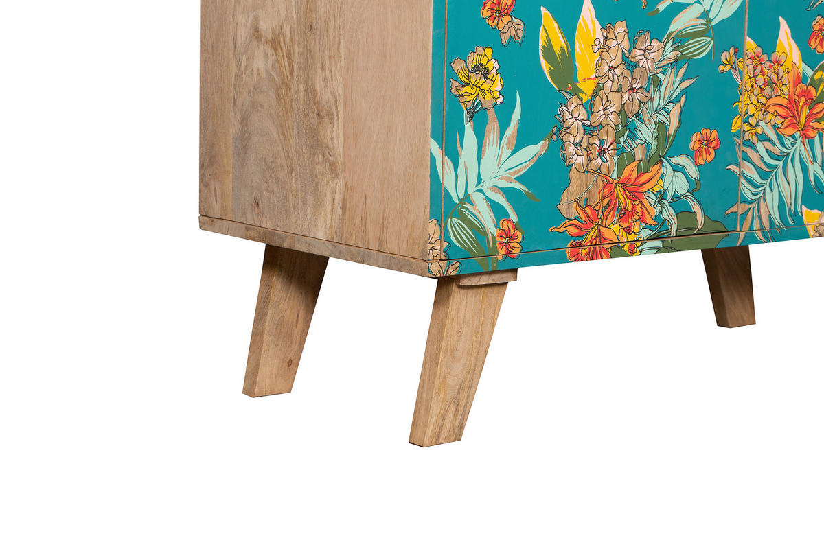 SIDEBOARD Sven Holz Mehrfarbig 85x40x90cm - Multicolor, Holz (40/85/90cm) - DELUKE