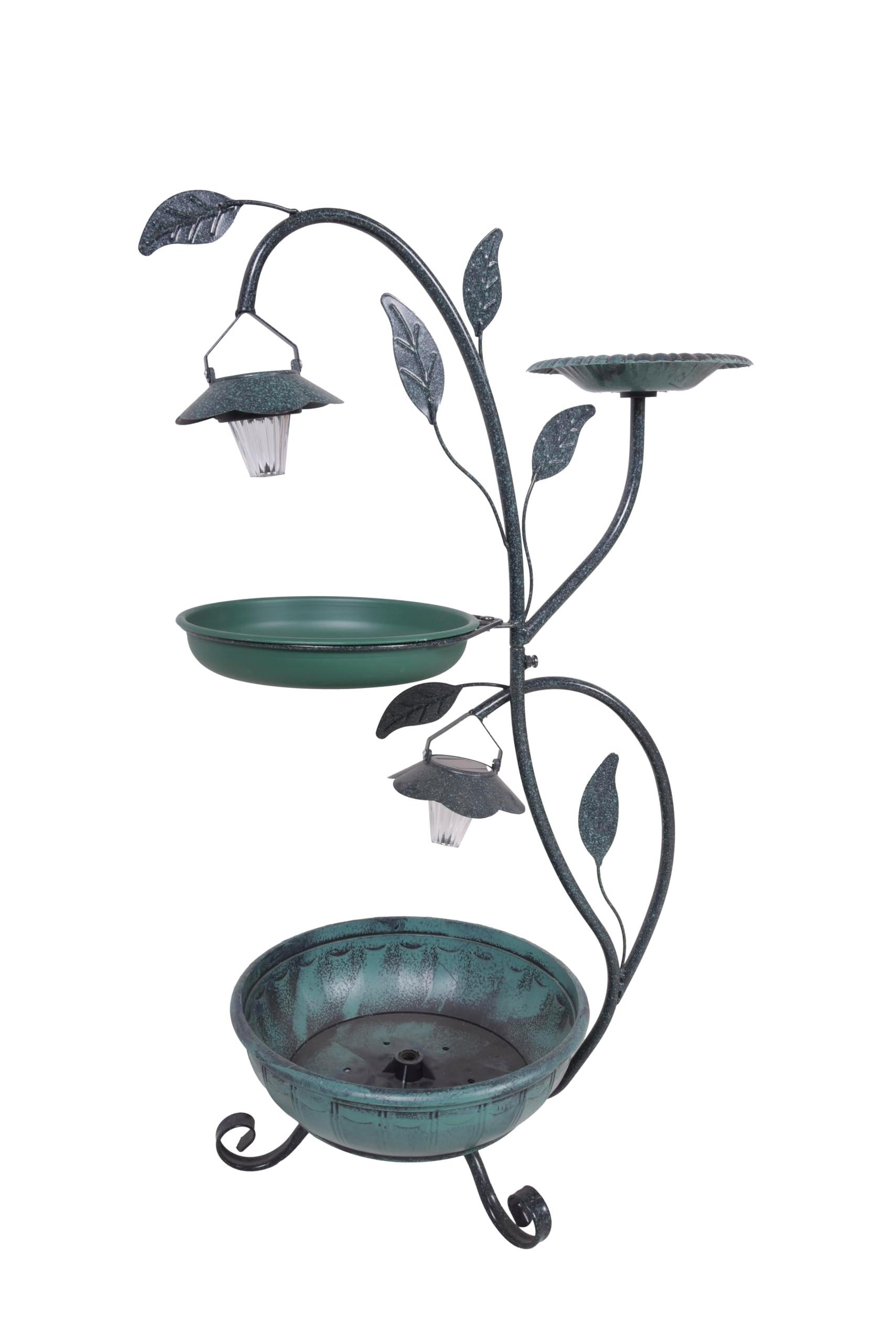 PFLANZSTÄNDER Hector Grün Kunststoff Blumenständer - Grün, Kunststoff (45/30/77cm) - DELUKE