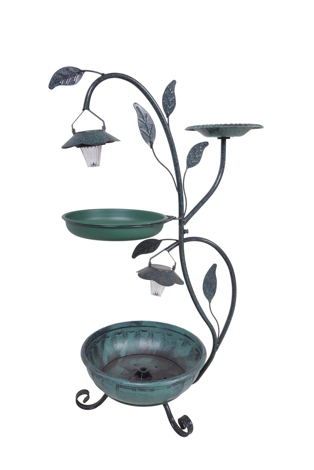 PFLANZSTÄNDER Hector Grün Kunststoff Blumenständer - Grün, Kunststoff (45/30/77cm) - DELUKE