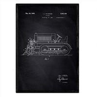 POSTER Raspel Lkw Patent A3 Rahmenlos - Klar, Papier (29.7/5/42cm) - Nacnic