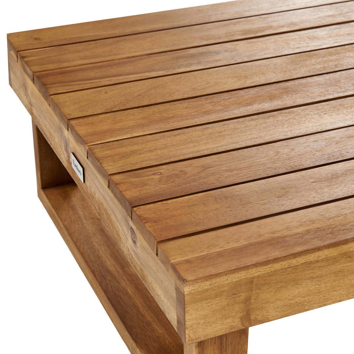 COUCHTISCH Heller Holzfarbton Marettimo - Hellbraun, Holz (60/110/25cm) - Beliani