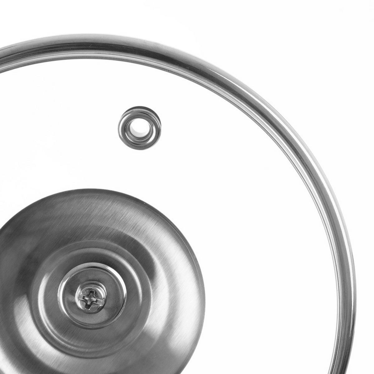 GLASDECKEL Universal transparent - Klar, Glas (10/10/5.5cm) - Orion 