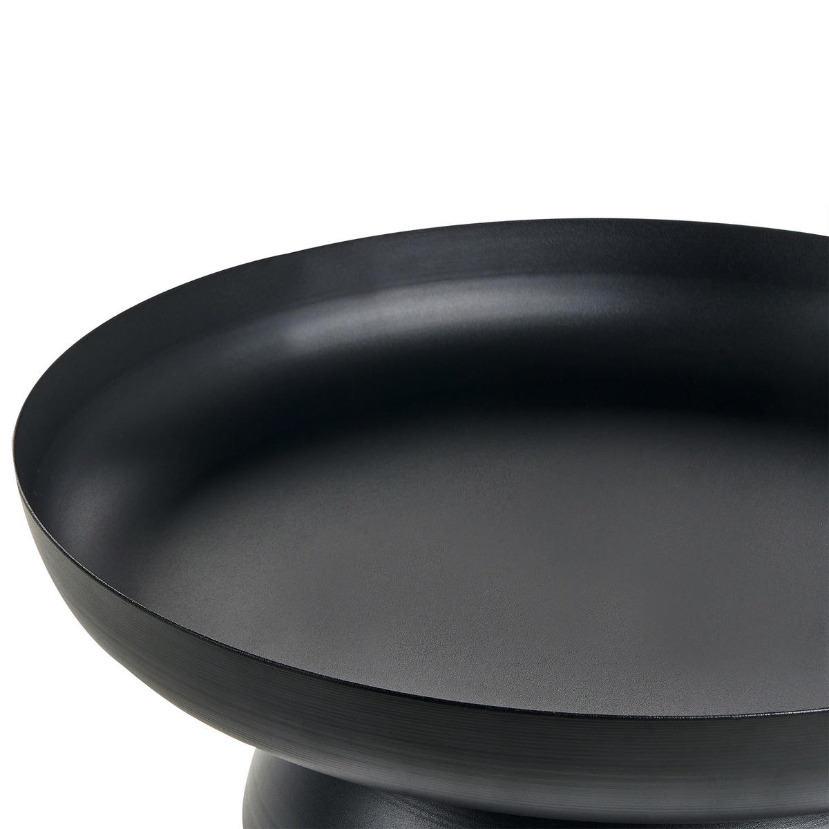 BEISTELLTISCH Metall Schwarz Torrens - Schwarz, Metall (45/45/46cm) - Beliani