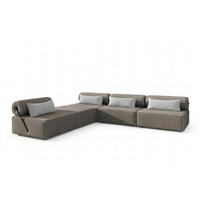 GARTENSOFA BALI L - Wetterfeste Balkonmöbel & Lounge Sofa Außen - Moderne Outdoor Couch für Garten - Balkon & Terrasse - Beige - Beige, Kunststoff (336/78/100cm) - Trada
