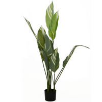 KÜNSTLICHE PFLANZE 118 cm - Grün, Kunststoff (118cm)