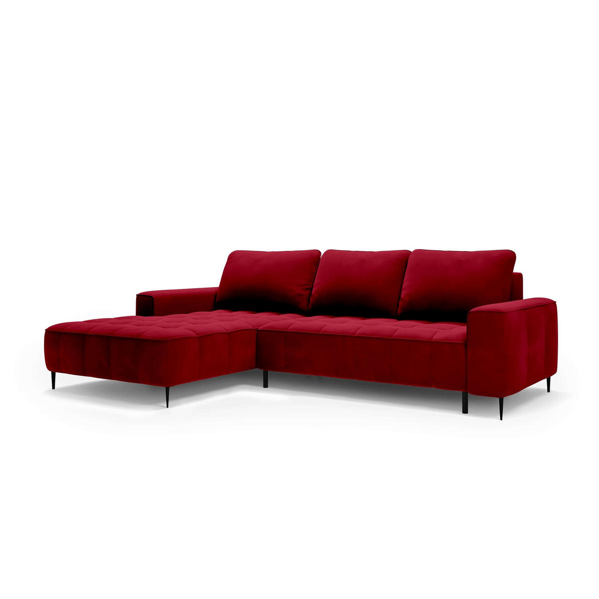 ECKSOFA Francessco Multicolor - Multicolor, Textil (280/90/166cm) - Pillovely