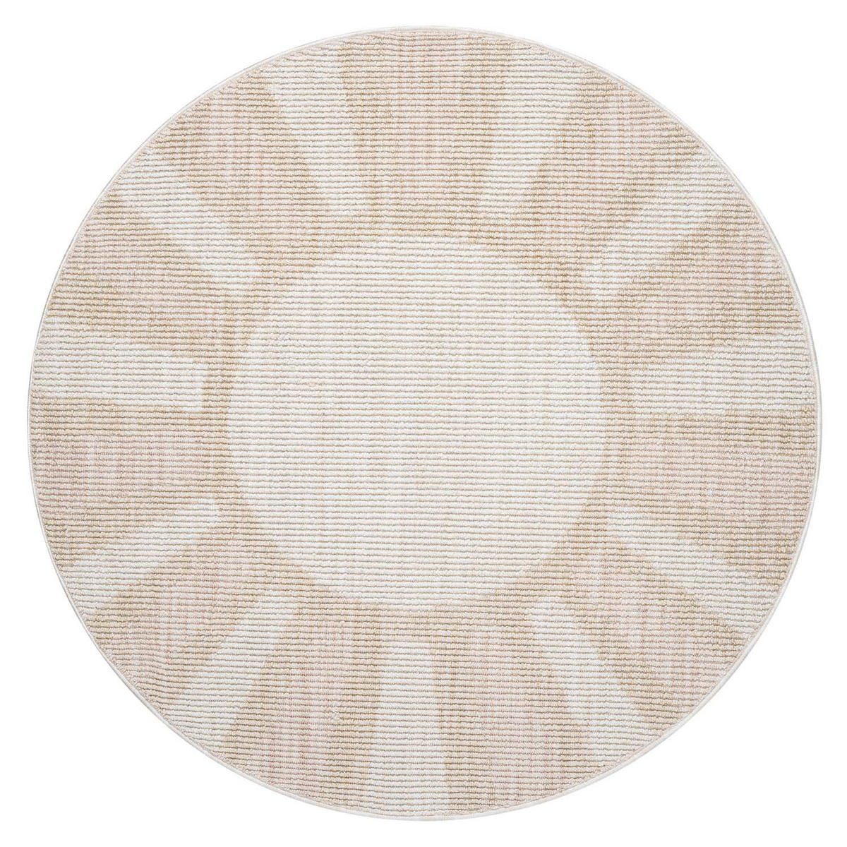 KURZFLOR-TEPPICH Clasico 9152 Rosa 200 cm Rund - Rosa, Textil (200/200cm) - carpet city