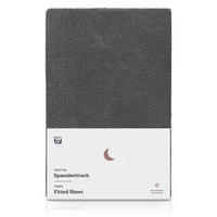 FROTÉ napínacie prestieradlo s certifikátom Oeko-TEX, 150x200x30cm, Anthrazit - antracitová, textil (150/200cm) - Blumtal