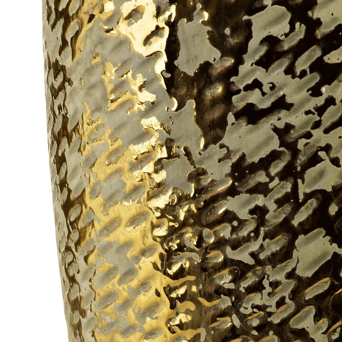 VASE Yarine Gold Gold 12/10/30cm Keramik - Goldfarben, Keramik (30cm) - Mondex