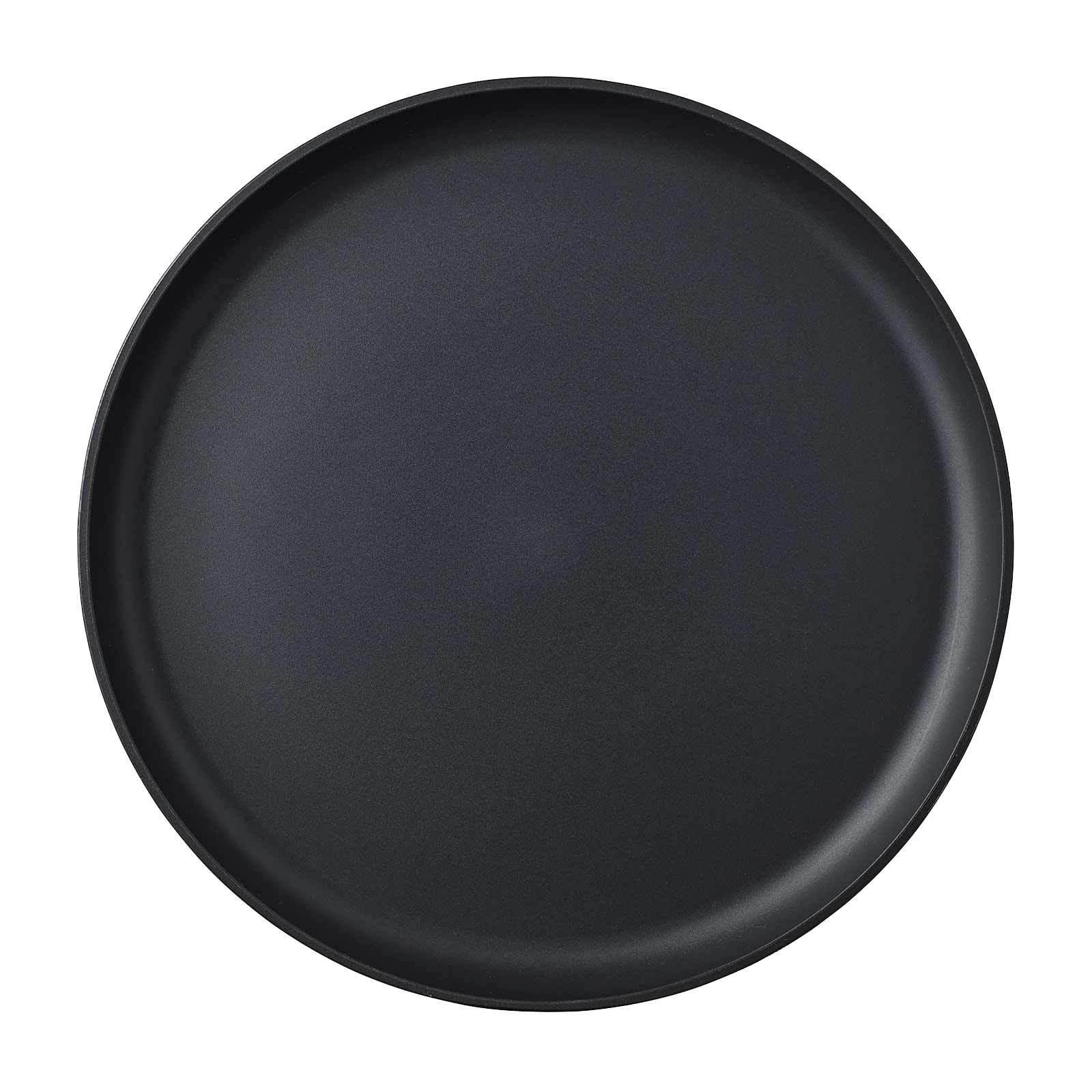 ESSTELLER Silueta Nordic Black ø 26 cm - Schwarz, Kunststoff (26cm) - Mepal