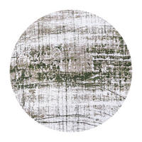 TEPPICH Central Green Griff 140/140 cm - Grün, Textil (140/140cm) - Louis De Poortere