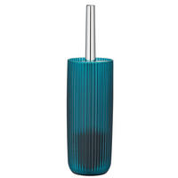 WC-BÜRSTE meerblau Agropoli 10/10/36 cm - Blau, Kunststoff (10/36/10cm) - Wenko