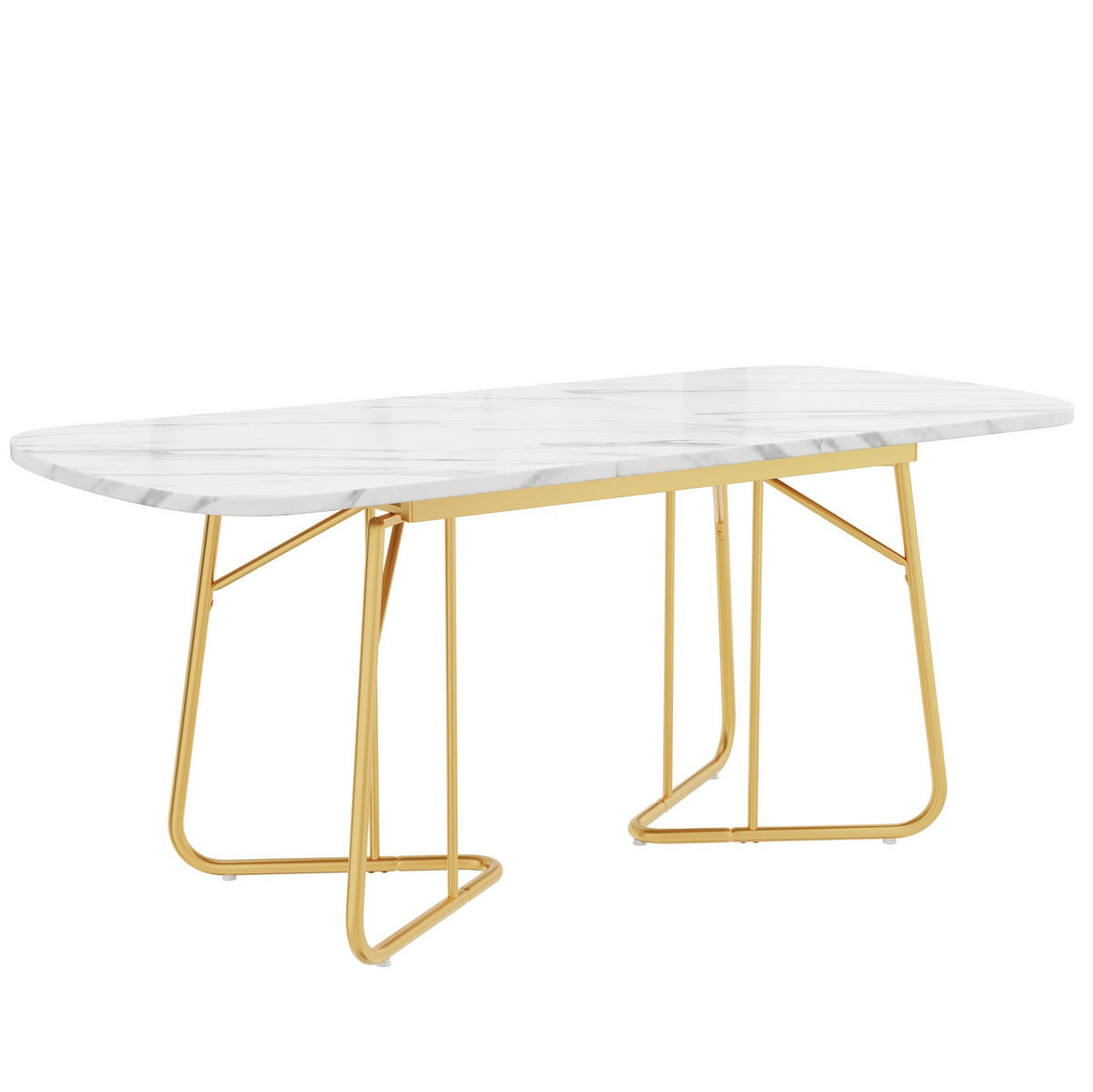 ESSTISCH 140/180/80 cm Weiß aus MDF ausziehbar - Schieferfarben, Holzwerkstoff (180/80/75cm) - OKMYHOME