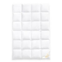 WINTERBETTDECKE MARIE Entendaunen warm - Weiß, Naturmaterialien/Textil (135/200cm) - Goldmarie 