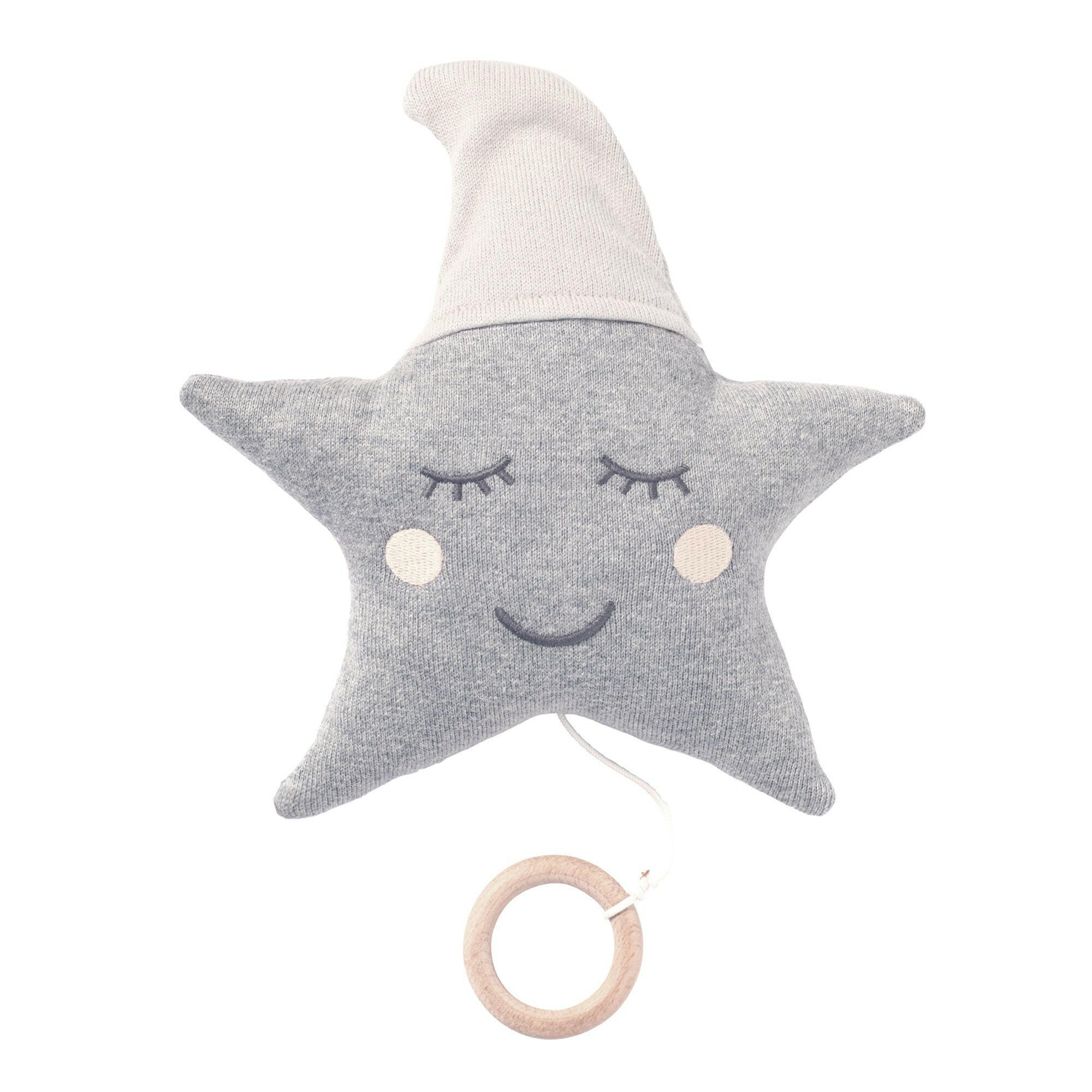 SPIELUHR Baby Natur - Naturfarben, Textil (15/4/22cm) - nordic coast company