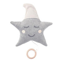 SPIELUHR Baby Natur - Naturfarben, Textil (15/4/22cm) - nordic coast company