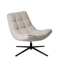 SESSEL aus Stoff, beige - Beige, Textil (86/84/74cm) - Giga Meubel