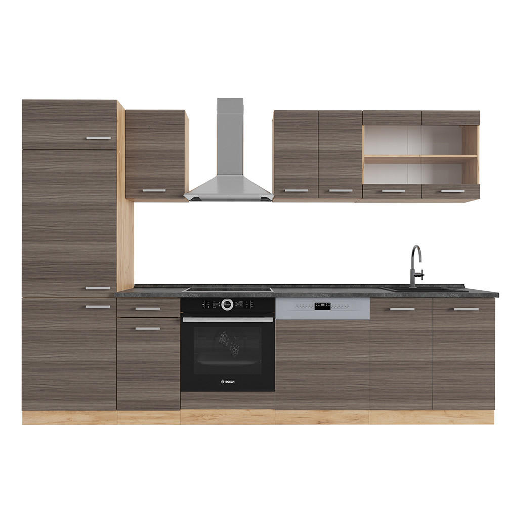 Grau, Holzwerkstoff (300/81.6/60cm) - Vicco