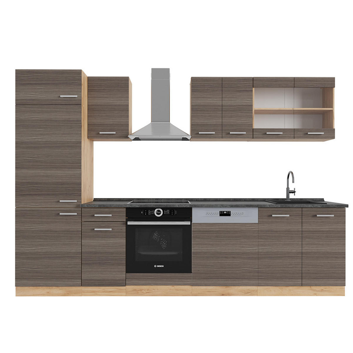 Grau, Holzwerkstoff (300/81.6/60cm) - Vicco