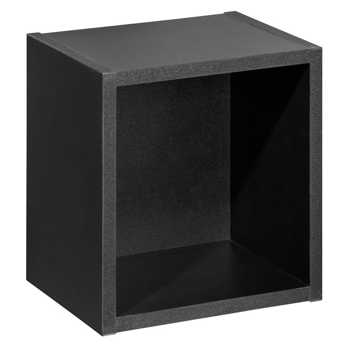 BADREGAL Newport-56 - Schwarz, Holzwerkstoff (27/25/21cm) - Lomado