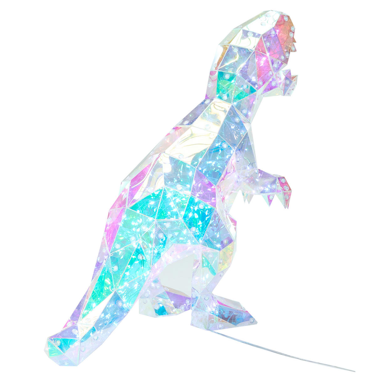 LED-DEKORATION Dinosaurier Bunt Tarjanex - Multicolor, Kunststoff (55/15/38cm) - Beliani