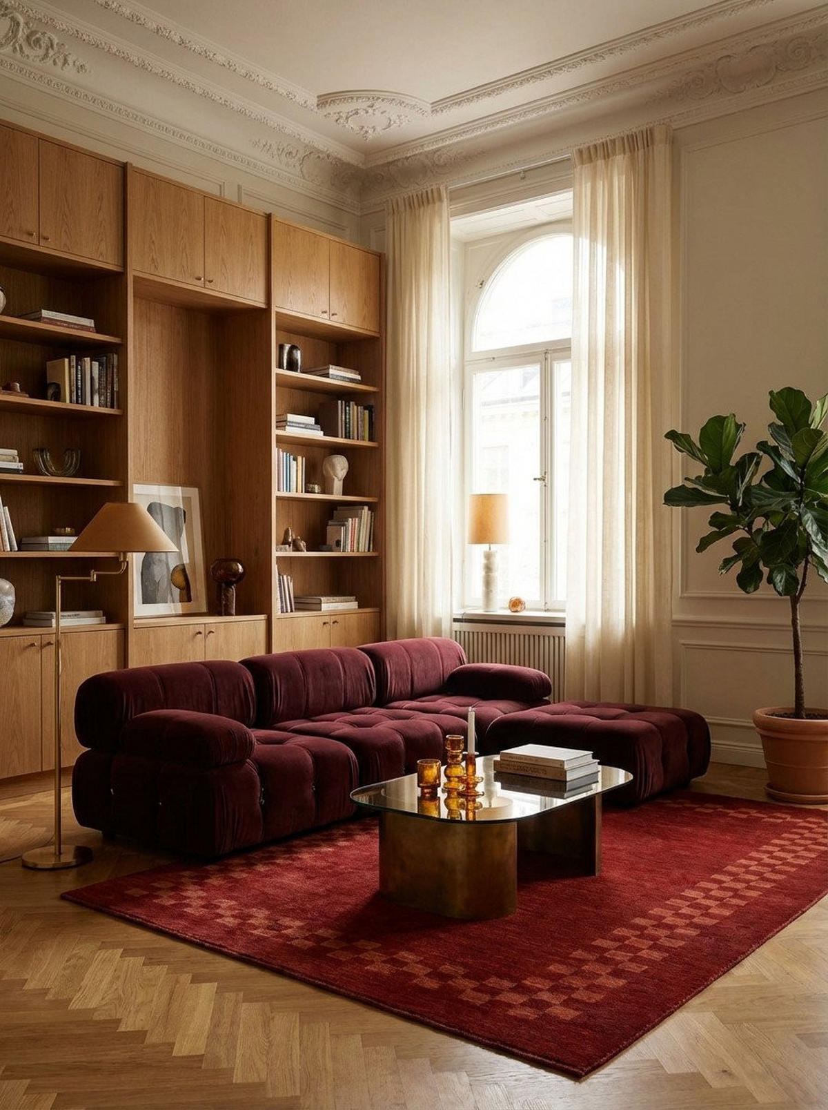 GABBEH-TEPPICH handgeknüpft Rizbaf Rot 197/132 cm Schurwolle - Rot, Textil (132/197cm) - Looma