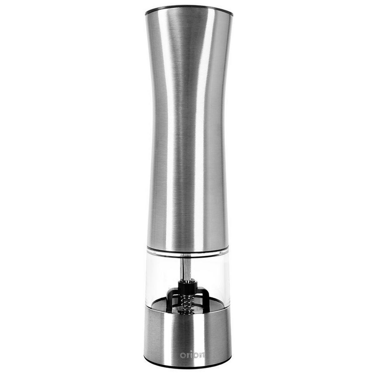 GEWÜRZMÜHLE Silber - Silberfarben, Metall (5.5/21.5/5.5cm) - Orion 