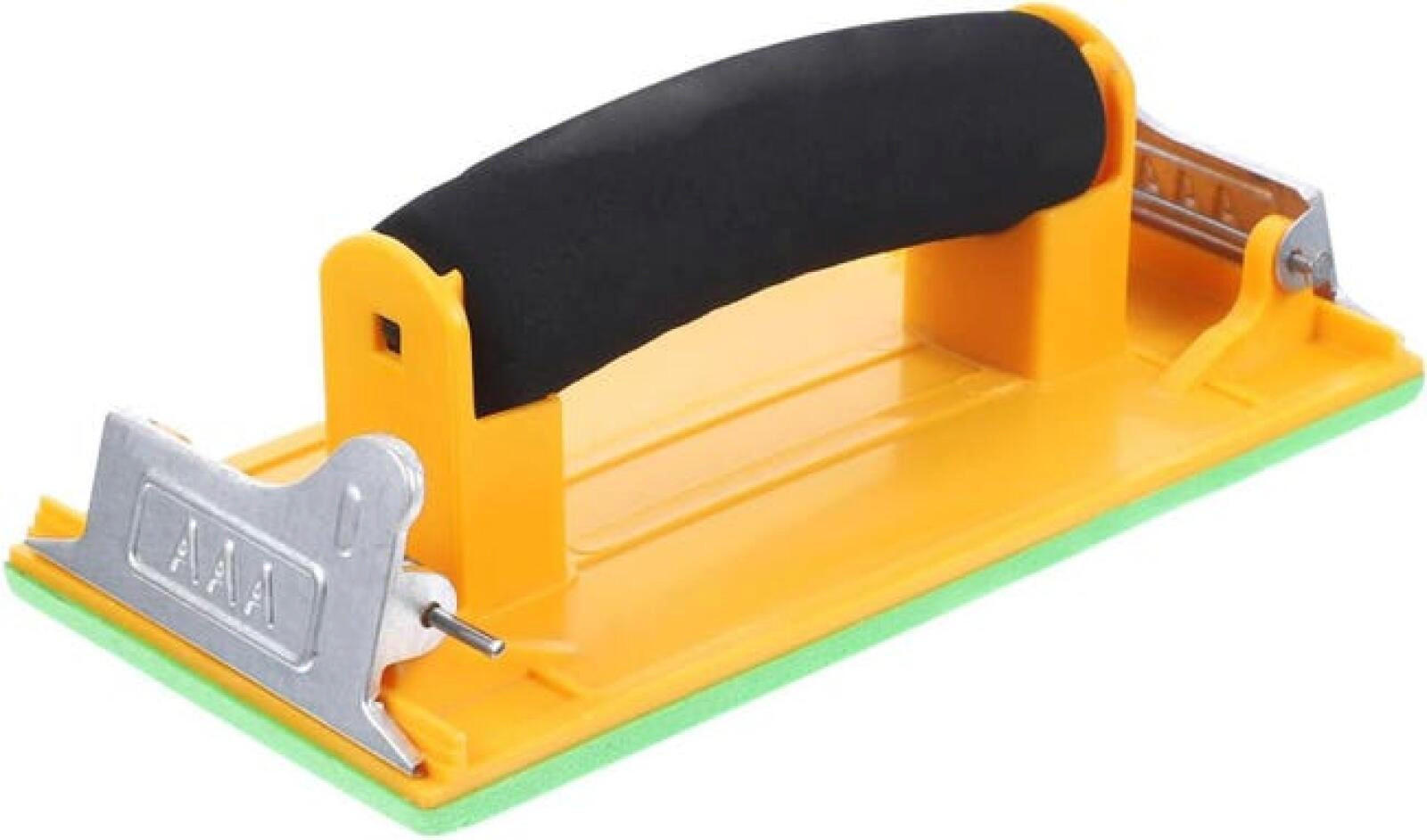 SCHLEIFSCHEIBE – Gelb - Gelb, Kunststoff (19/9/7cm) - DCA