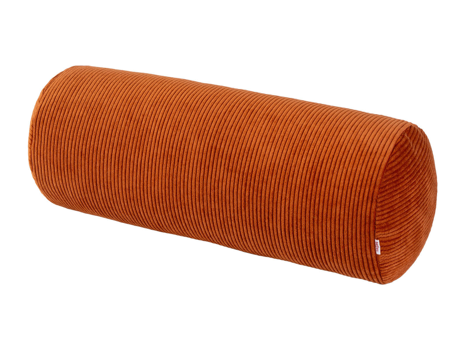 XL-NACKENROLLENHÜLLE HYggelig No.1 rost-rot Cord-Samt 70/25 cm - Rostfarben, Textil (25/70cm) - beties Heimtextil
