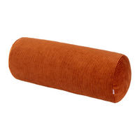 XL-NACKENROLLENHÜLLE HYggelig No.1 rost-rot Cord-Samt 70/25 cm - Rostfarben, Textil (25/70cm) - beties Heimtextil