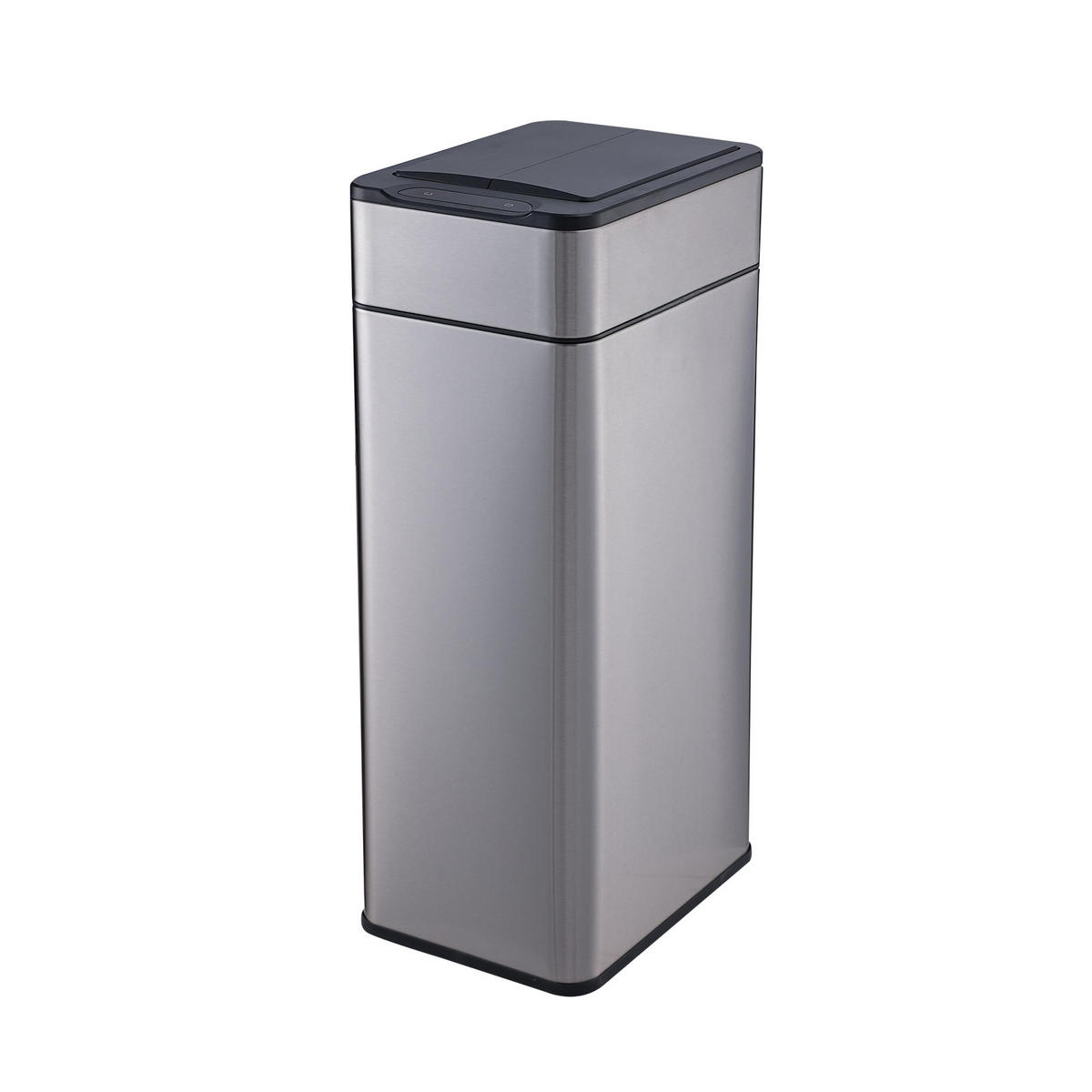 SENSORMÜLLEIMER SE40L Silber - Silberfarben, Metall (23/65/31cm) - SVITA
