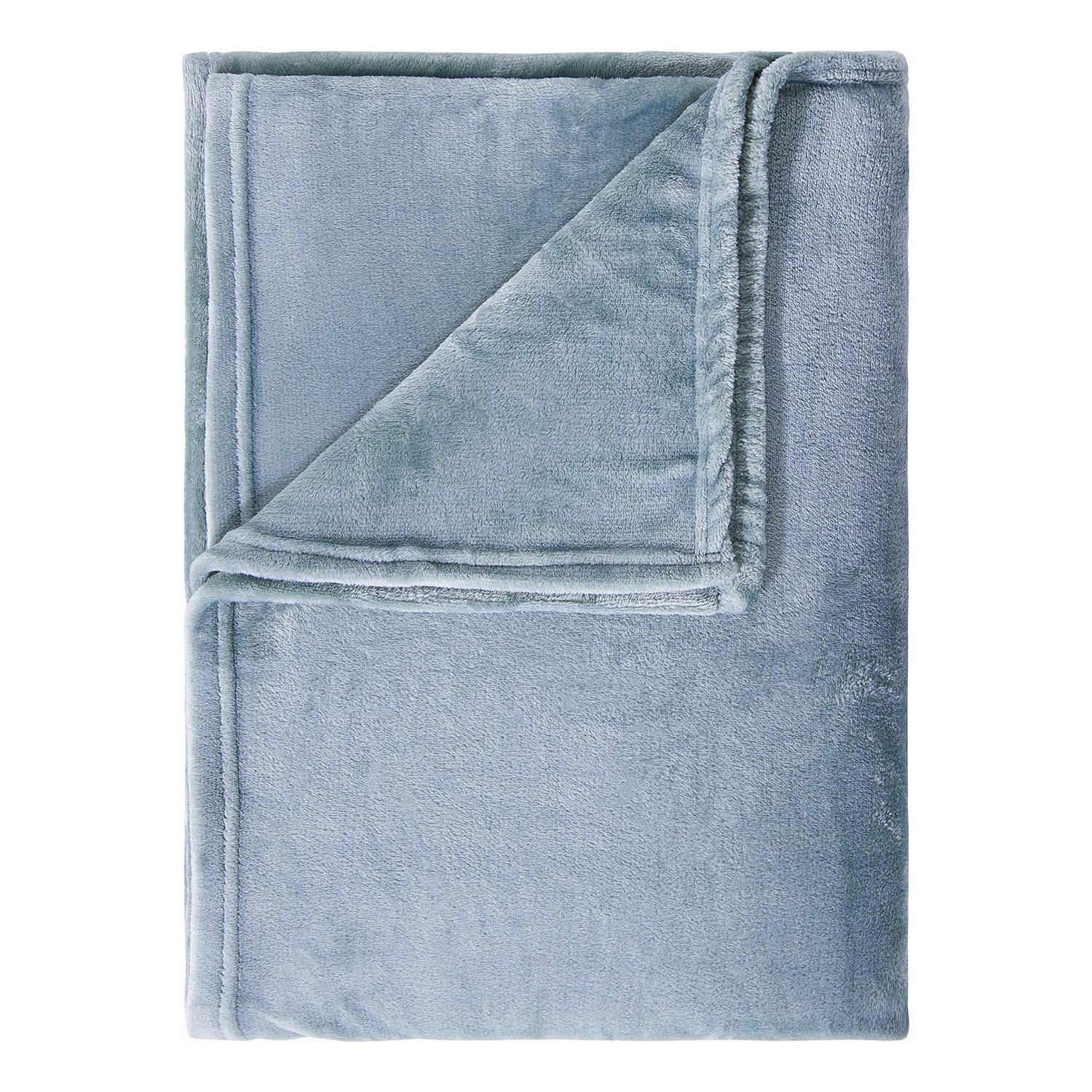 PLAID Lazy Days - Blau, Textil (150/200cm) - Butlers