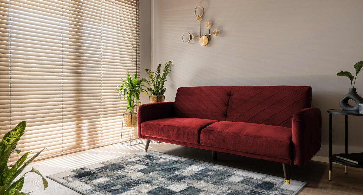 TEPPICH Distin 120/170 cm - Blau, Textil (120/170cm) - rugsX