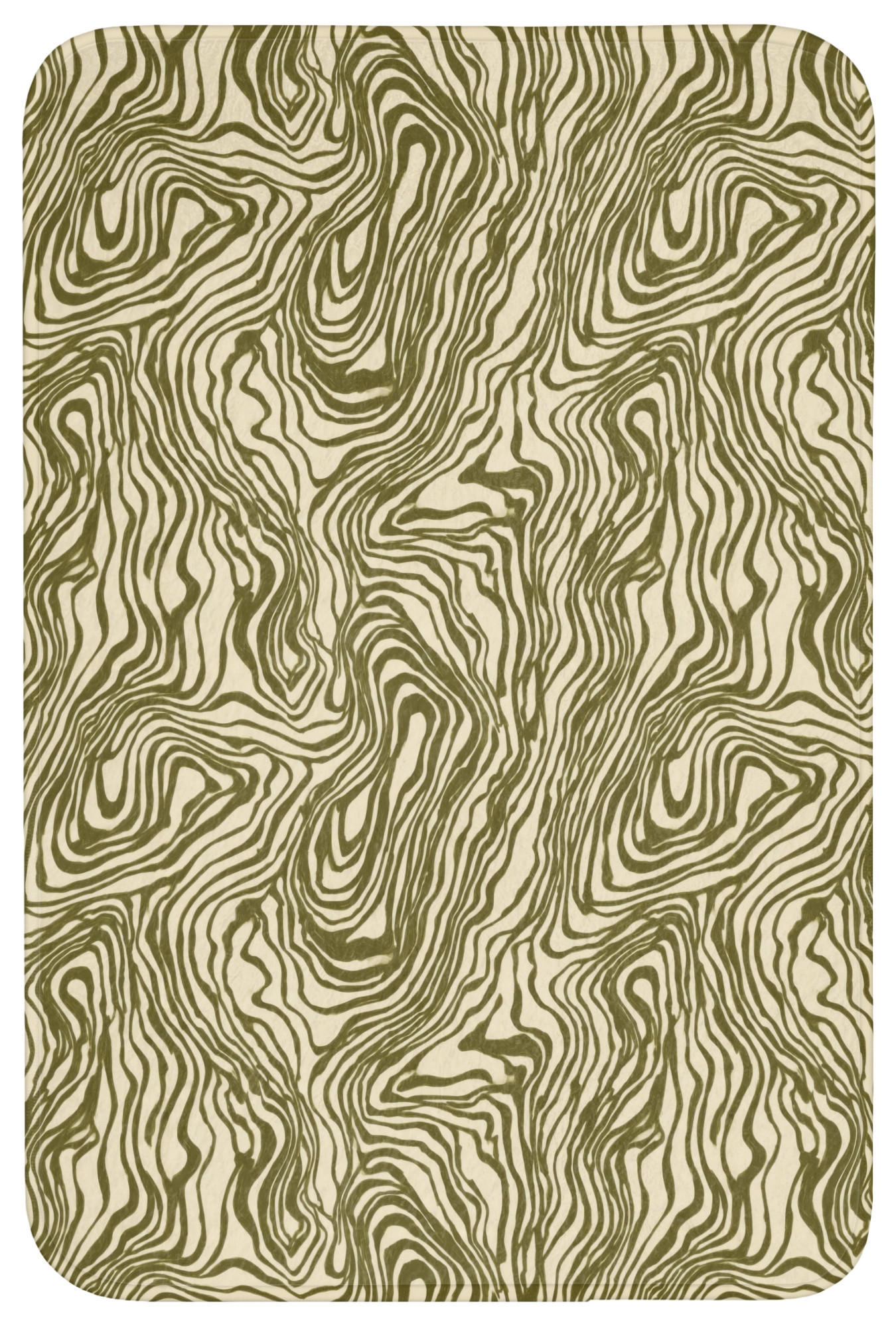 KOUPELNOVÁ PŘEDLOŽKA Abstraktní - Mramor - Zelený 60x90 cm - tmavě zelená, textil/plast (60/90cm) - OnlyWow