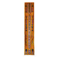 BERBERTEPPICH im ethnischen Stil aus reiner Wolle 300x 400 cm - Orange, Naturmaterialien (300/400cm) - AFK Living