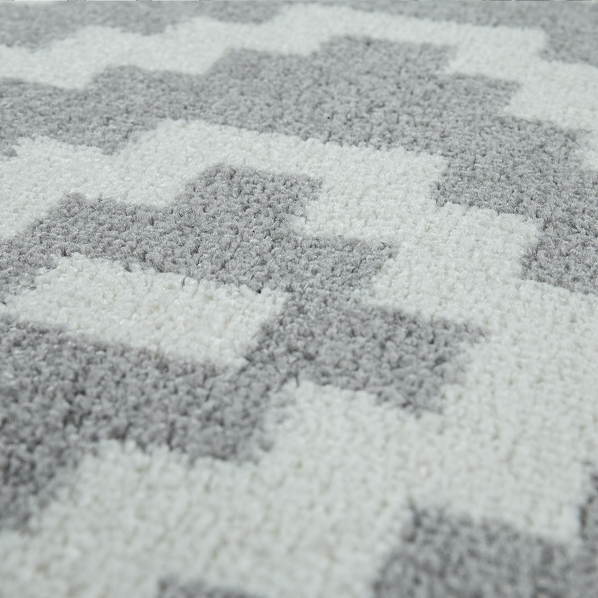KURZFLORTEPPICH 160/220 cm Stella 400 - Grau, Textil (160/220cm) - Paco Home