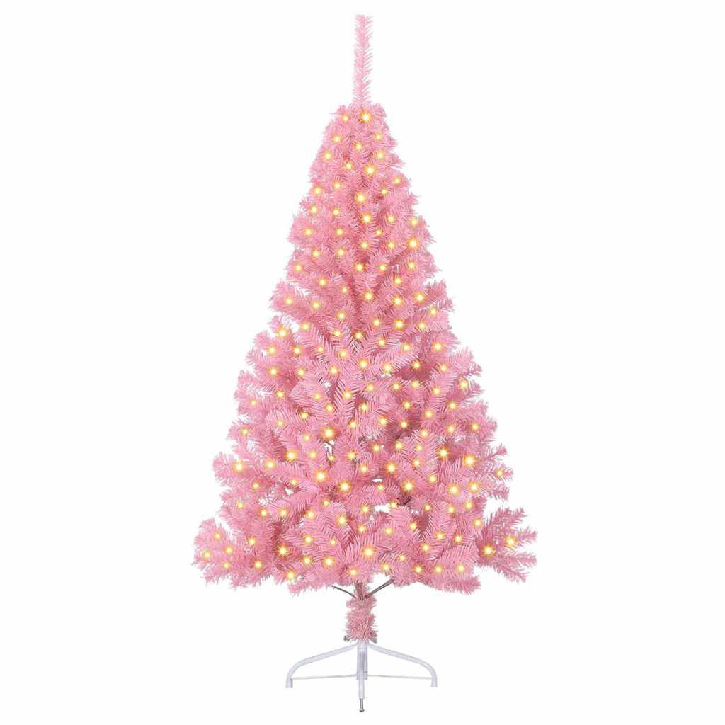 vidaXL Weihnachtsbaum Rosa 180 cm