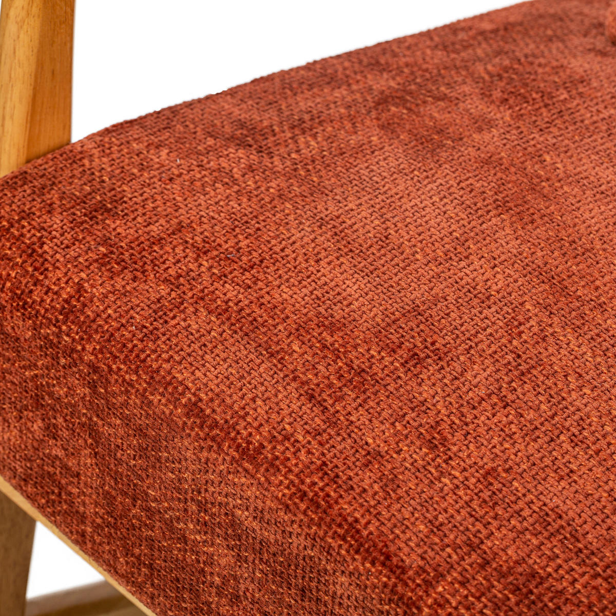 SESSEL Holz Terrakotta - Rot, Holz (64/80/88cm) - Nordlys