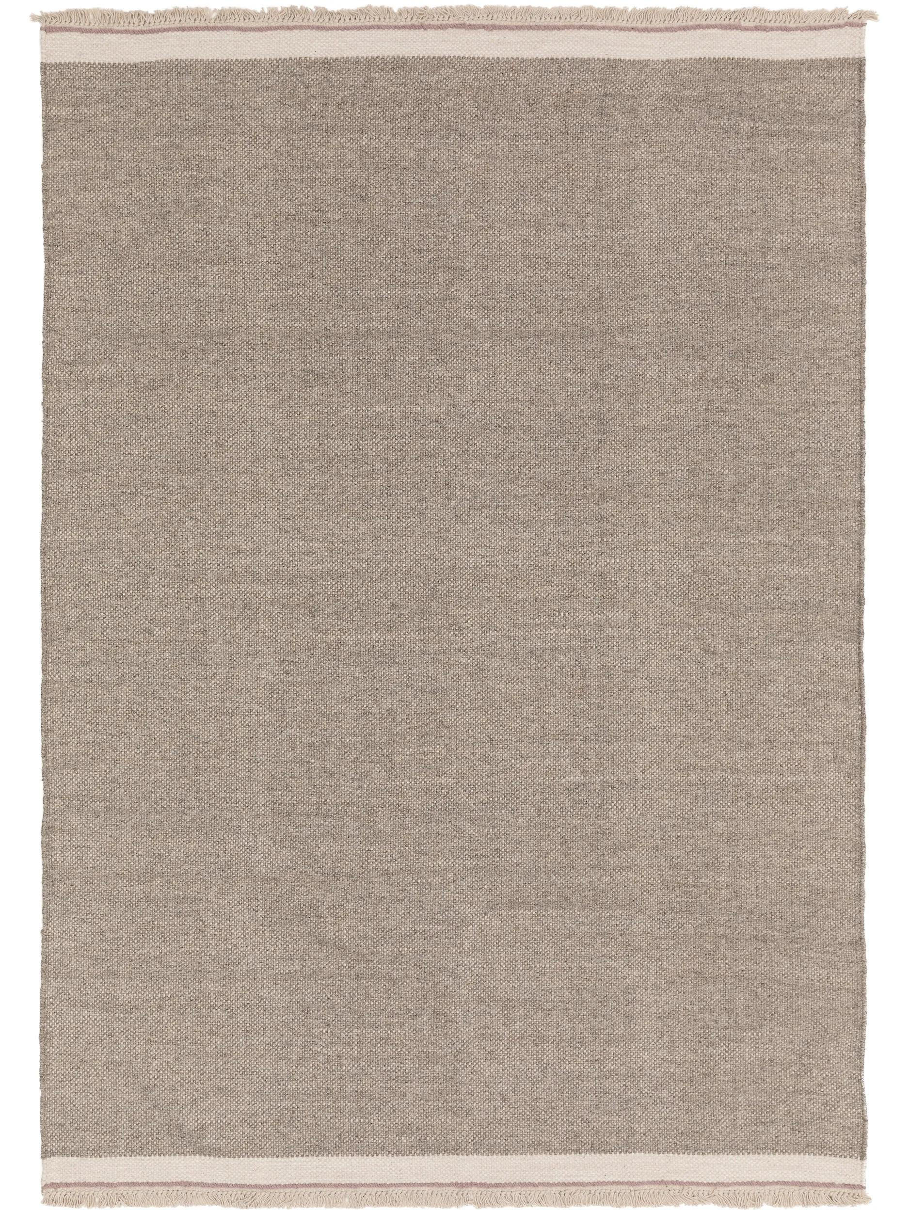 WOLLTEPPICH Karla Grau 120x170 cm - Grau, Textil (120/170cm) - benuta Pop