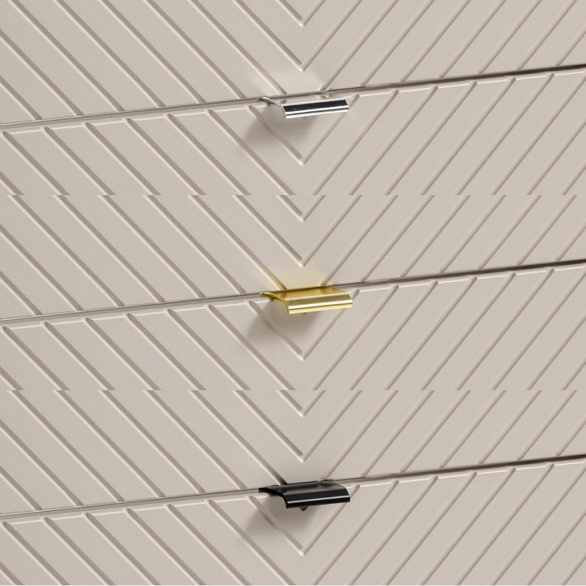 BADMÖBEL-SET 3-TLG. Veracruz-56 - Beige, Holzwerkstoff (140/200/40cm) - Lomado