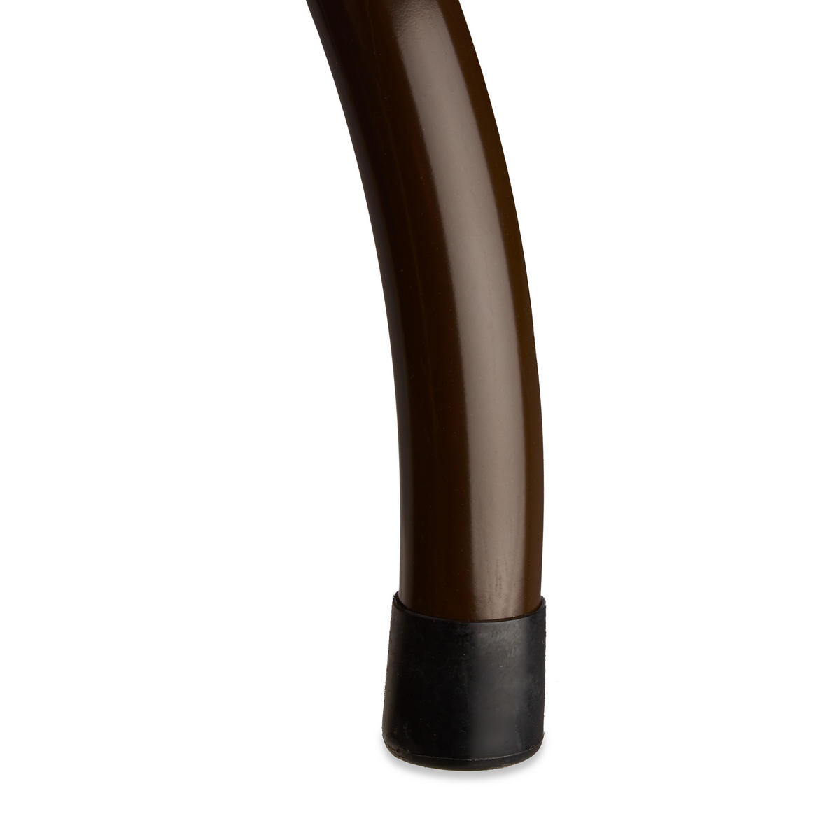 GARTENTISCH - Dunkelbraun, Kunststoff/Metall (74/178/72cm) - Relaxdays