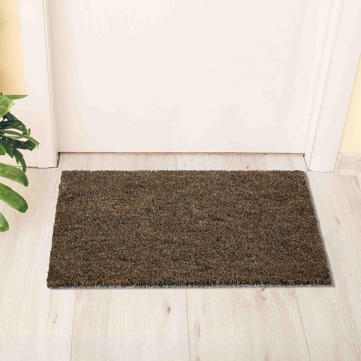 FUSSMATTE COCO SHAPE COLOR - Platinfarben, Textil (45/75cm) - Astra