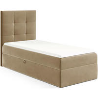 KINDERBETT MINO 2 - Hellbraun, Holzwerkstoff (84/208cm) - Meblini