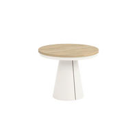 ESSTISCH CALMA Bis - Kaschmir/Beige, Holzwerkstoff/Metall (100/100/76cm) - Meblini