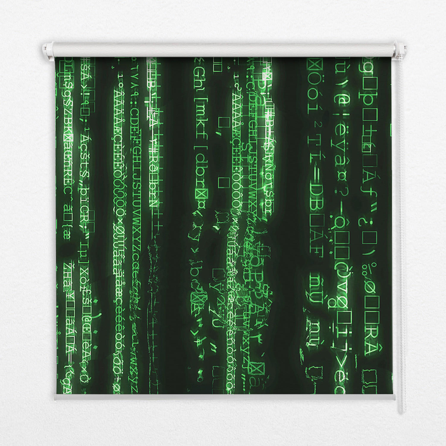 TULUP VNITŘNÍ roleta - okenní roleta - roleta - 120x140 cm - Zelené šifry