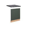 FRONTBLENDE Fame-Line Grün-Gold Landhaus 60 cm, AP Anthrazit - Eiche Wotan/Grün, Holzwerkstoff (60/67.4/1.6cm) - Vicco